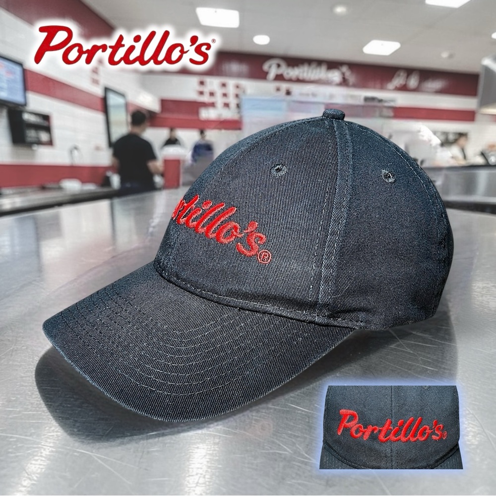 Apparel Inc Chicago Unisex Black Portillos Uniform Baseball Cap Hat Sz OS